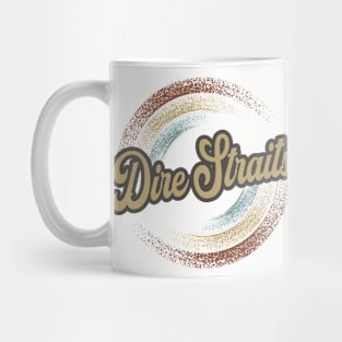 Dire Straits Circular Fade Mug